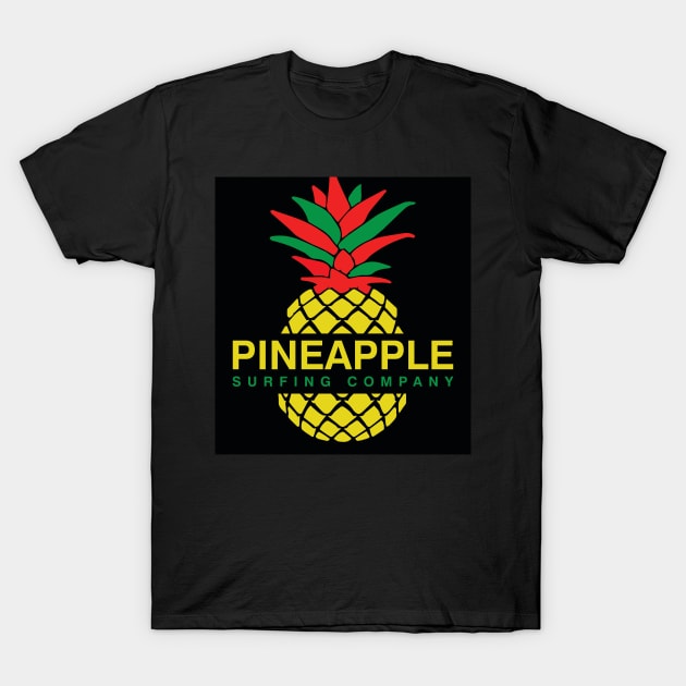 The Pineapple Surfing Company Logo T-Shirt by The Pineapple Surfing Company
